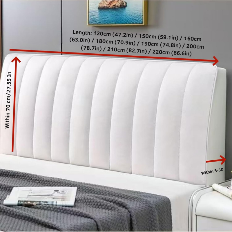 Virello — Soft Breathable Headboard Cover with Wrinkle-Free Fit