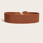 Marena — Women's Vintage Wide Elastic Waistband Belt with Gold Buckle