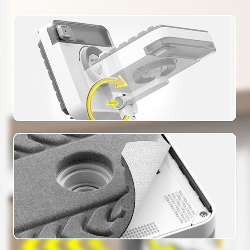Solenis — Extendable Window Cleaner with Durable Sponge Head