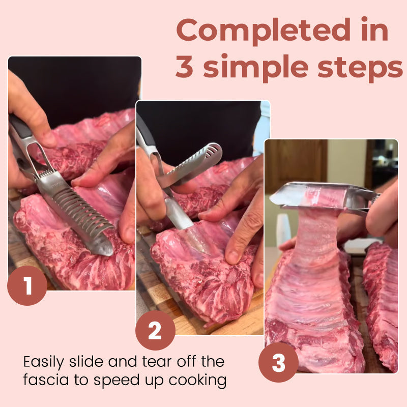 RibMaster™ — Slice Through Tough Membranes Fast for Juicy, Perfect Meat Every Time