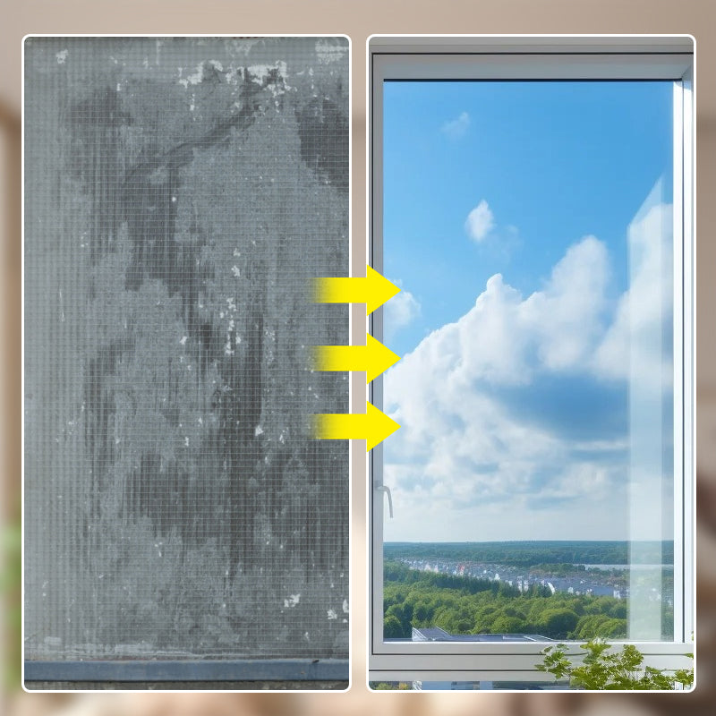 Solenis — Extendable Window Cleaner with Durable Sponge Head