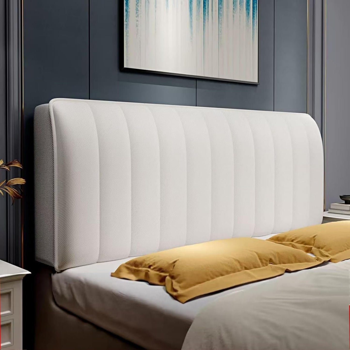 Virello — Soft Breathable Headboard Cover with Wrinkle-Free Fit