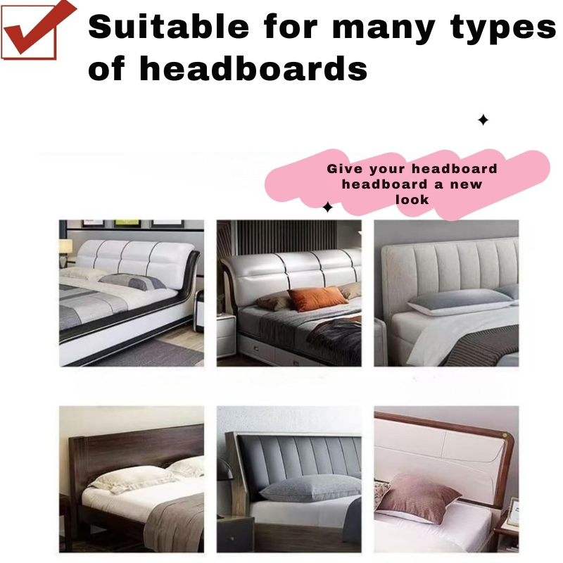 Virello — Soft Breathable Headboard Cover with Wrinkle-Free Fit