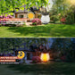 Solar Flame Lantern Outdoor Lamp