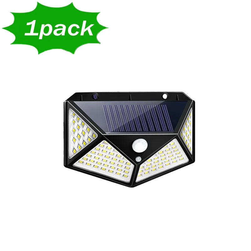 Outdoor Motion Sensor Solar Wall Light