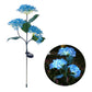 Solar Hydrangea Flower Lamp
