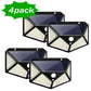Outdoor Motion Sensor Solar Wall Light