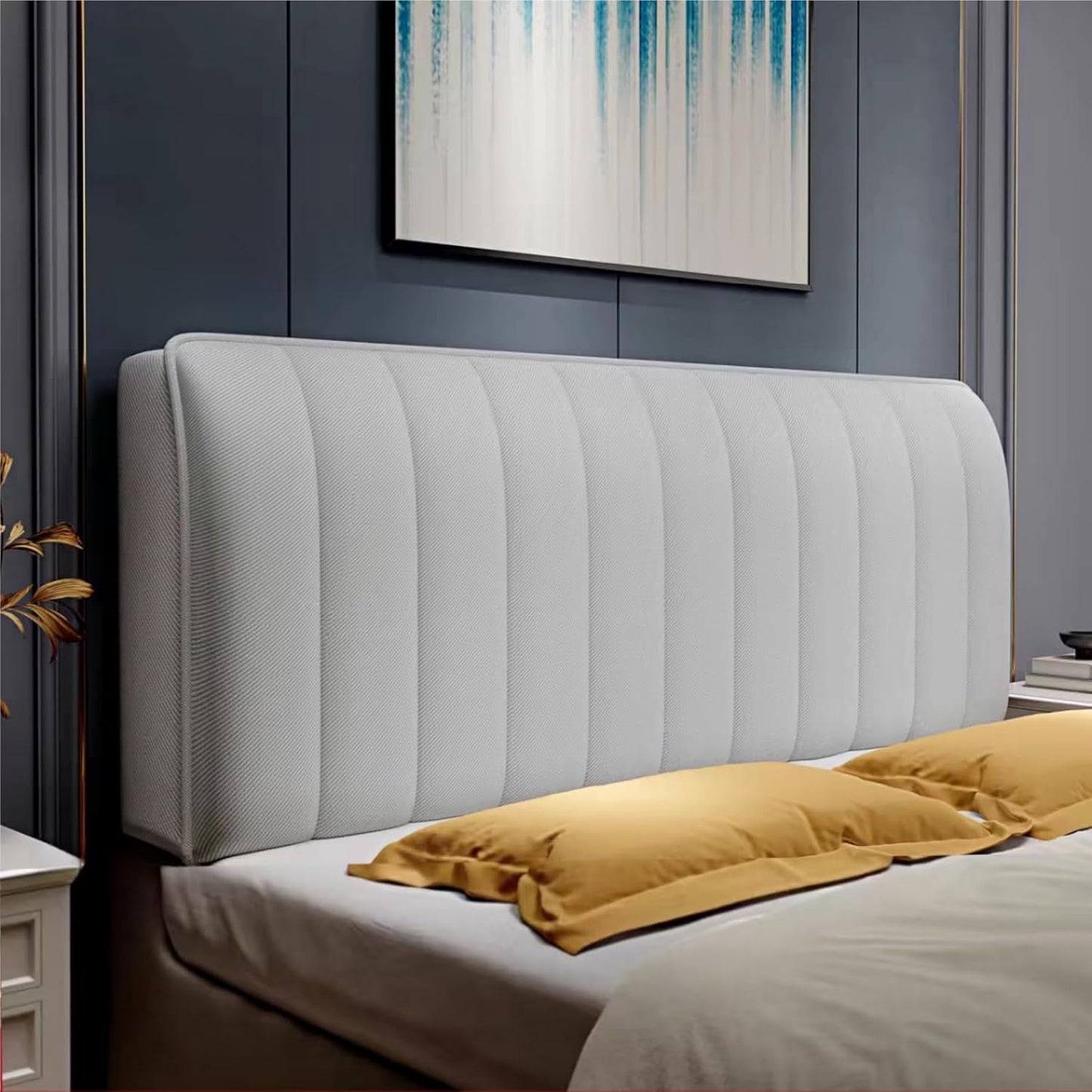 Virello — Soft Breathable Headboard Cover with Wrinkle-Free Fit