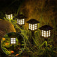 Jap-Style Solar Pathway Lights