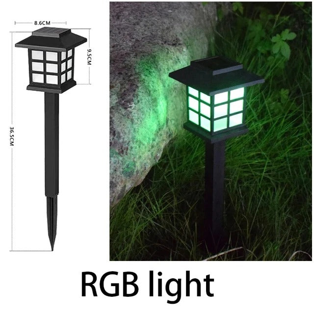 Jap-Style Solar Pathway Lights