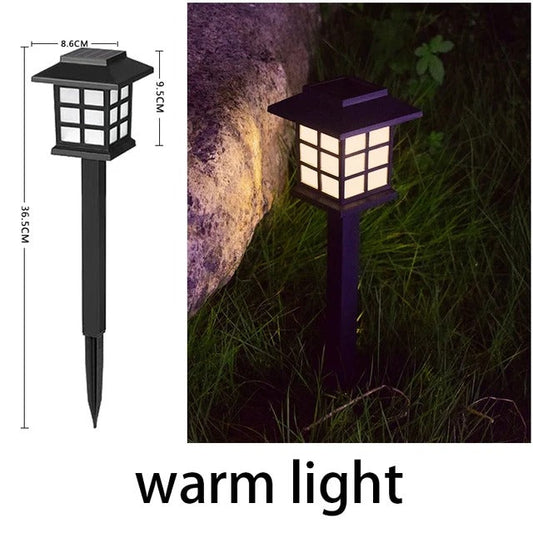 Jap-Style Solar Pathway Lights