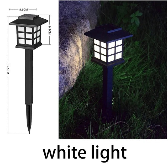Jap-Style Solar Pathway Lights